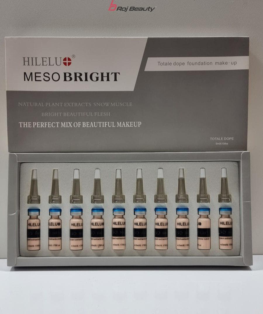 کوکتل کرم پودر دائم مزوبرایت HILELU MESO BRIGHT: — تصویر ۶