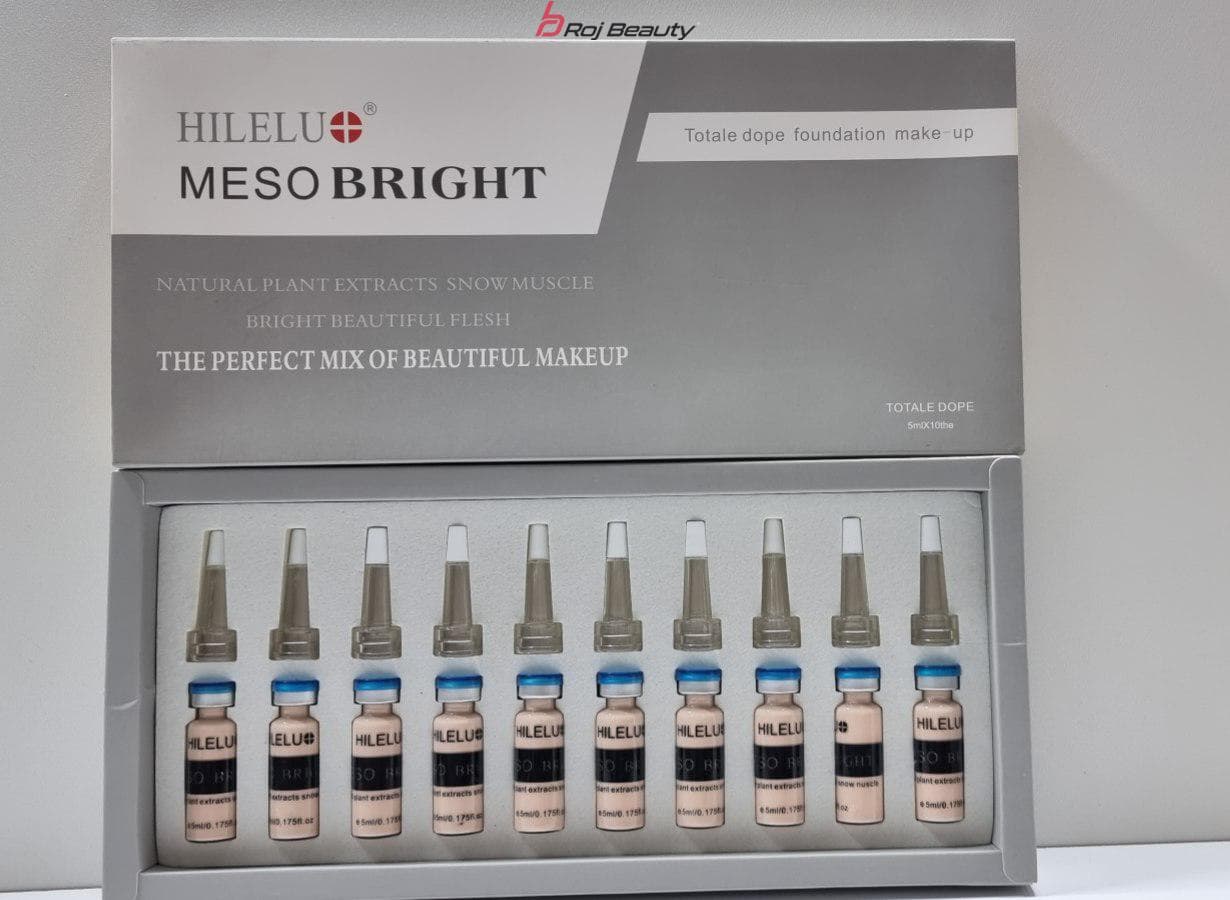 کوکتل کرم پودر دائم مزوبرایت HILELU MESO BRIGHT: — تصویر ۷