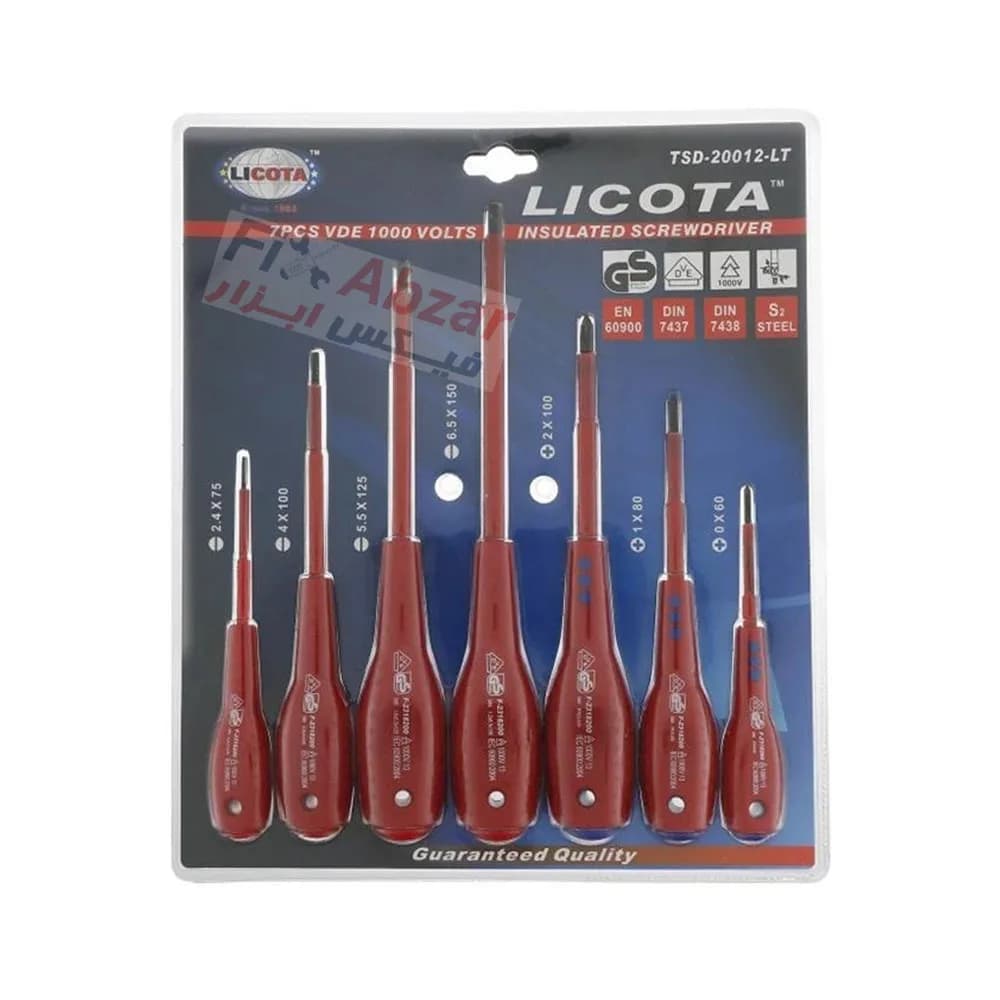پیچ گوشتی عایق لیکوتا مدل TSD-20012-LT