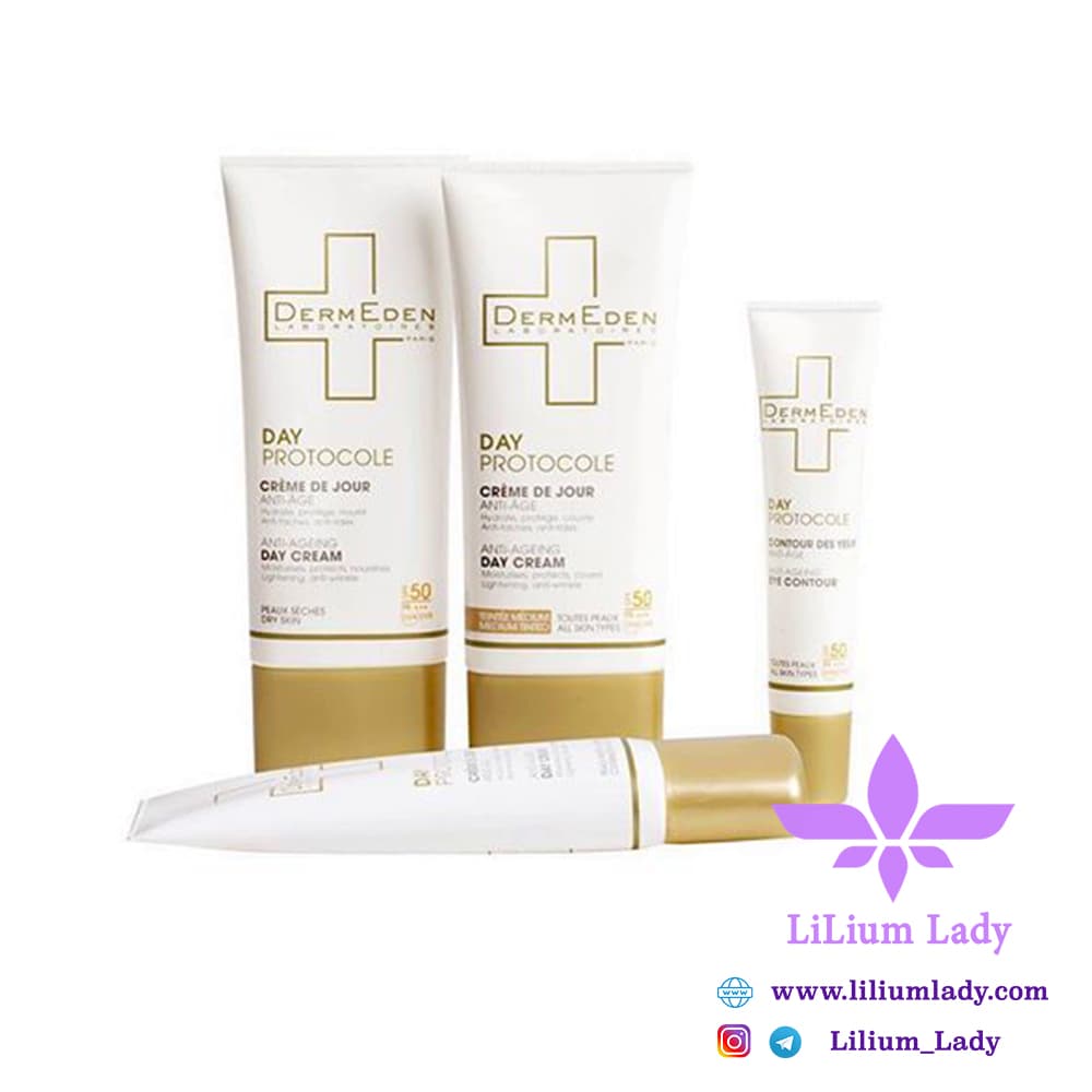 کرم ضدآفتاب رنگی درمدن DermEden — تصویر ۵