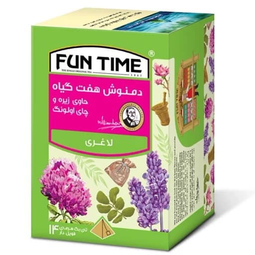 دمنوش گیاهی هفت گیاه فان تایم بسته 14 عددی — تصویر ۲