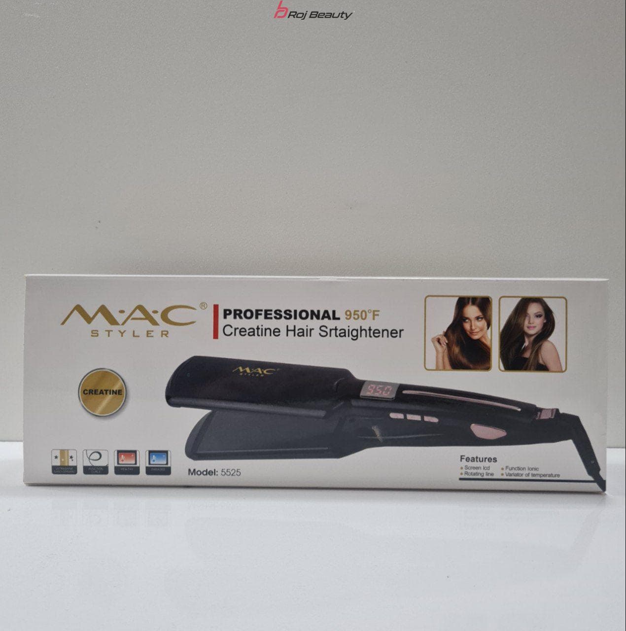 اتوموی حرفه ای مو مک استایلر 950 درجه مدل MC-5525 مخصوص کراتین — تصویر ۴
