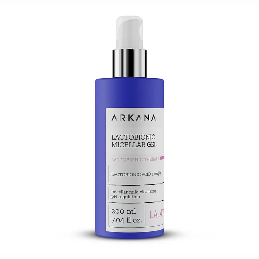 میسلار ژل پاک کننده و تنظیم ph آرکانا ۲۰۰ میل — تصویر ۲