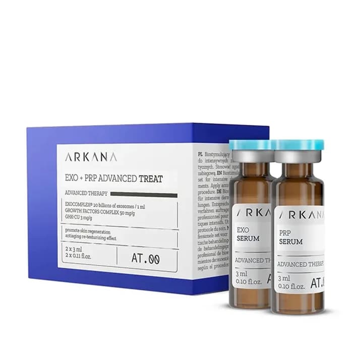درمان تخصصی اگزو + پی آر پی آرکانا 2*3 میل EXO+PRP Advance Treat ARKANA — تصویر ۲