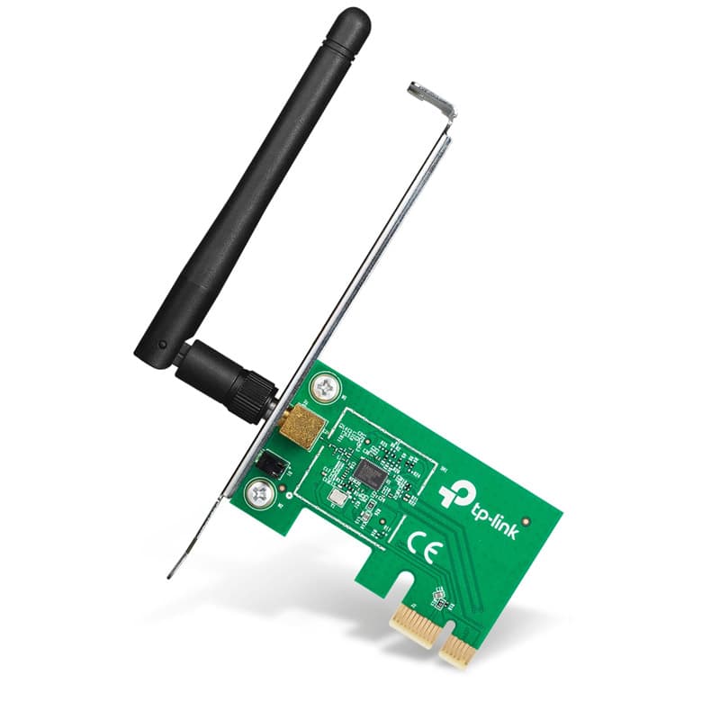 کارت شبکه اینترنال PCI-E آنتن دار TP-Link TL-WN781ND 150Mbps — تصویر ۷