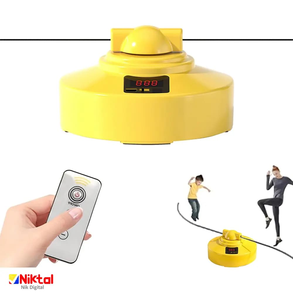 طناب سرعتی پرش هوشمند بلوتوثی مدل PR-L002 با تنظیم 10 سرعت — تصویر ۵