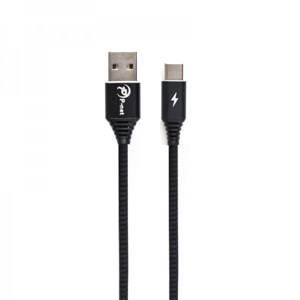 کابل شارژ P-NET TYPE-C مدل KB833 طول 1 متر
