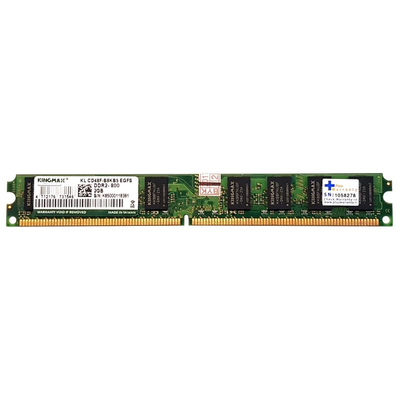 رم DDR2 800 مگاهرتز کینگ مکس KINGMAX ظرفیت 2 گیگابایت — تصویر ۶