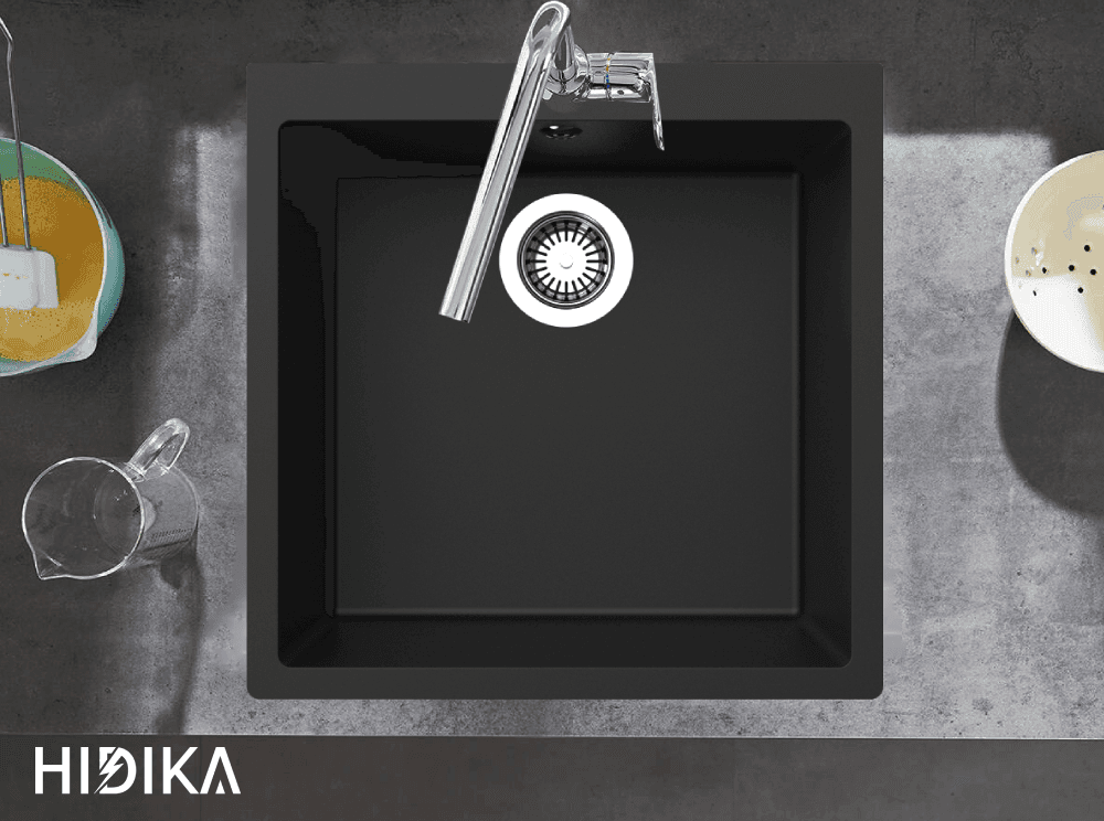 سینک گرانیتی هیدیکا (HIDIKA) مدل 301 – دارای 14 رنگ — تصویر ۶