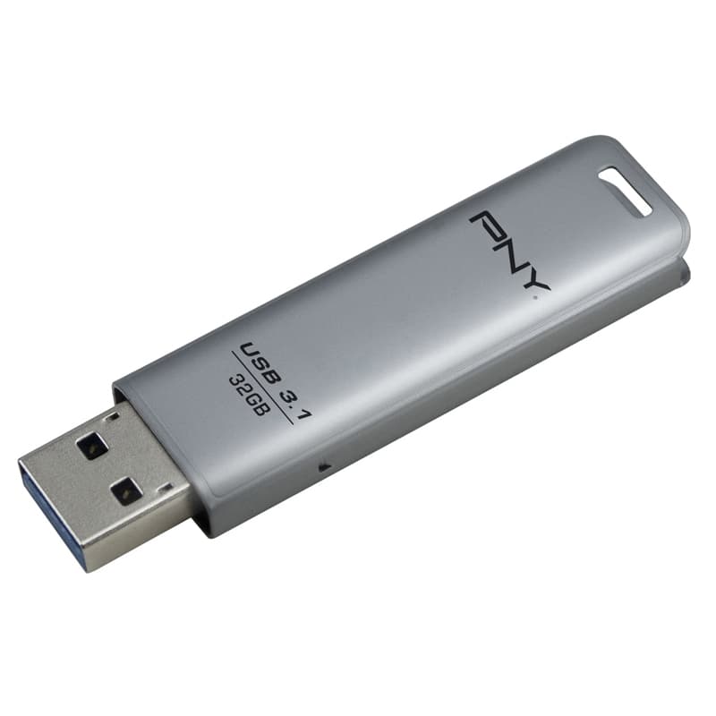 فلش ۳۲ گیگ پی ان وای PNY Elite Steel USB3.1 — تصویر ۴