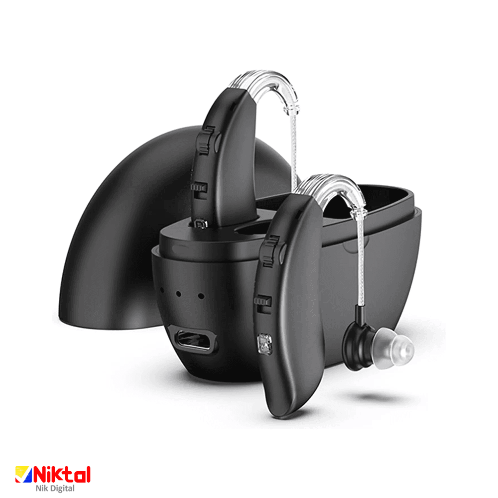 سمعک هوشمند آیجویر تک گوش و دو گوش GM360 دارای سه حالت کاهش نویز — تصویر ۲