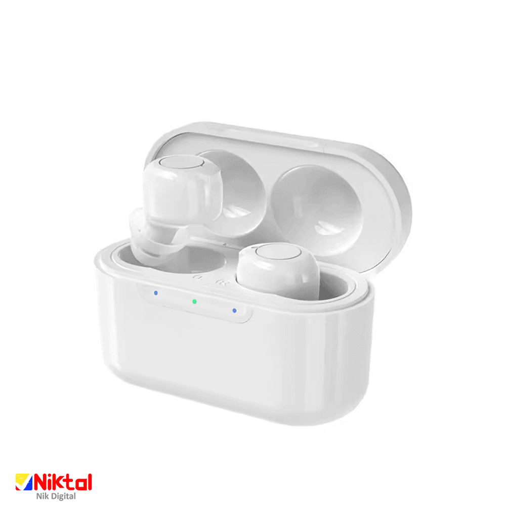 سمعک دوتایی طرح ایرپاد شارژی کیس دار آیجویر مدل GM902T1 — تصویر ۲