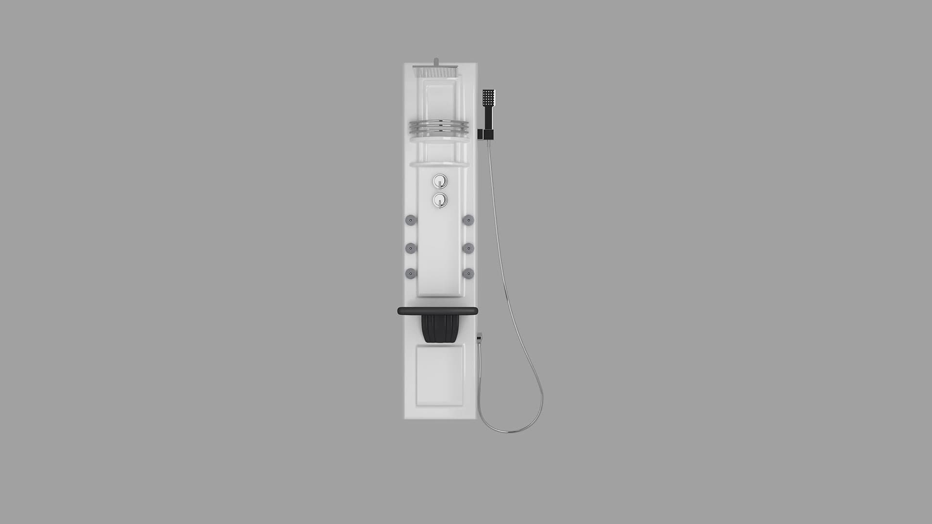 پنل دوش باداب مدل BA-08 (صندلیدار) — تصویر ۶