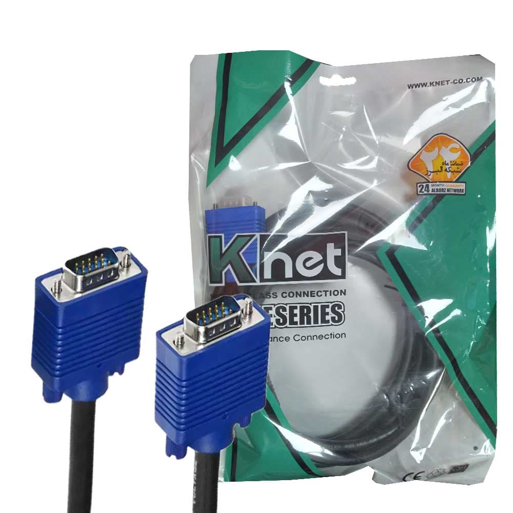 کابل مانیتور KNET VGA 5M — تصویر ۲