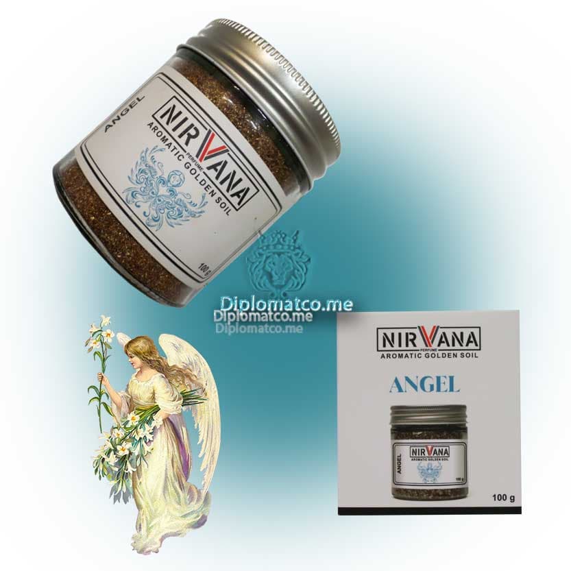 خاک معطر طلایی آنجل Angel (آگس – 100 گرم) نیروانا