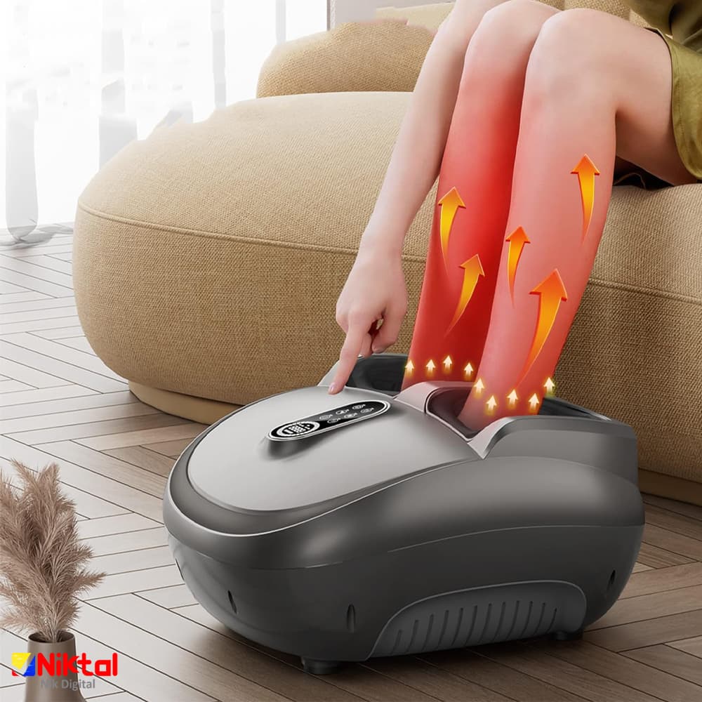 ماساژور پا آیجویر مدل TD001F-1 | دارای ارتعاشات آرام و گرمایش عمیق برای کاهش تنش‌های عضلانی — تصویر ۸