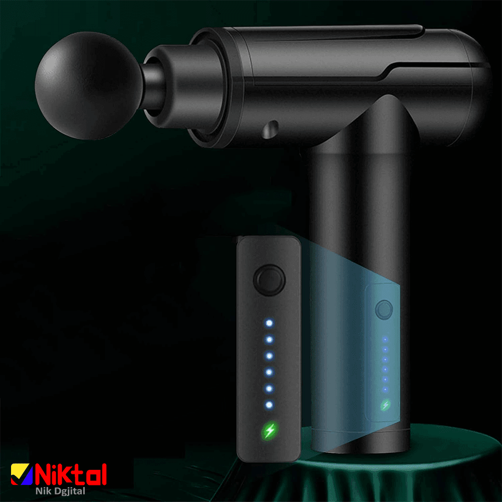 ماساژور تفنگی آیجویر مدل TD01-MG-018/201 | با 6 سری ماساژ و 20 ساعت استفاده مداوم — تصویر ۳
