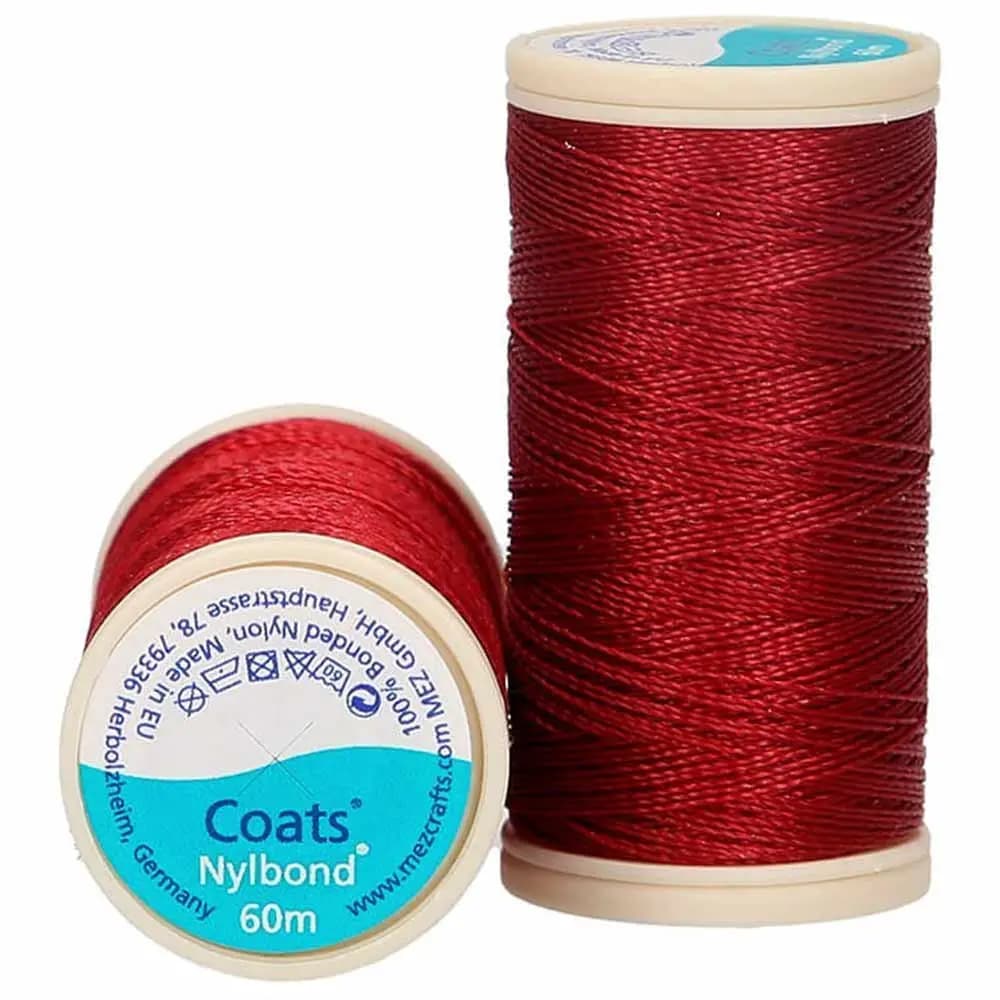نخ منجوق بافی مدل نایل باند Coats Nylbond با طول 60 متر — تصویر ۳