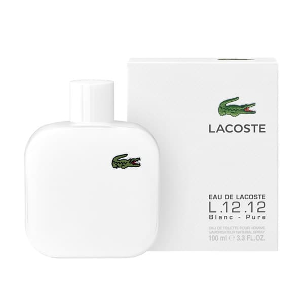 ادکلن مردانه لاگوست ال.12.12 بلنچ Lacoste L.12.12. Blanc Men EDT — تصویر ۳