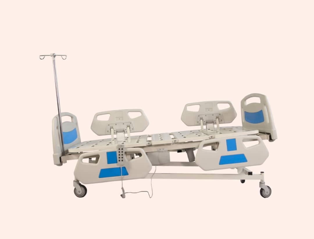 تخت بیمارستانی پنج شکن چهار موتور فول