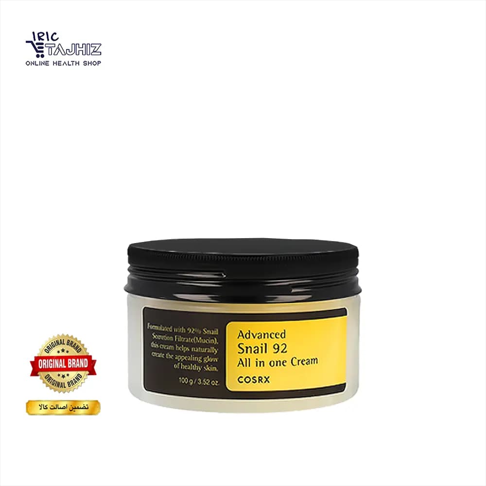 کرم حلزون کوزارکس آبرسان و مرطوب کننده موسین 92 اصل