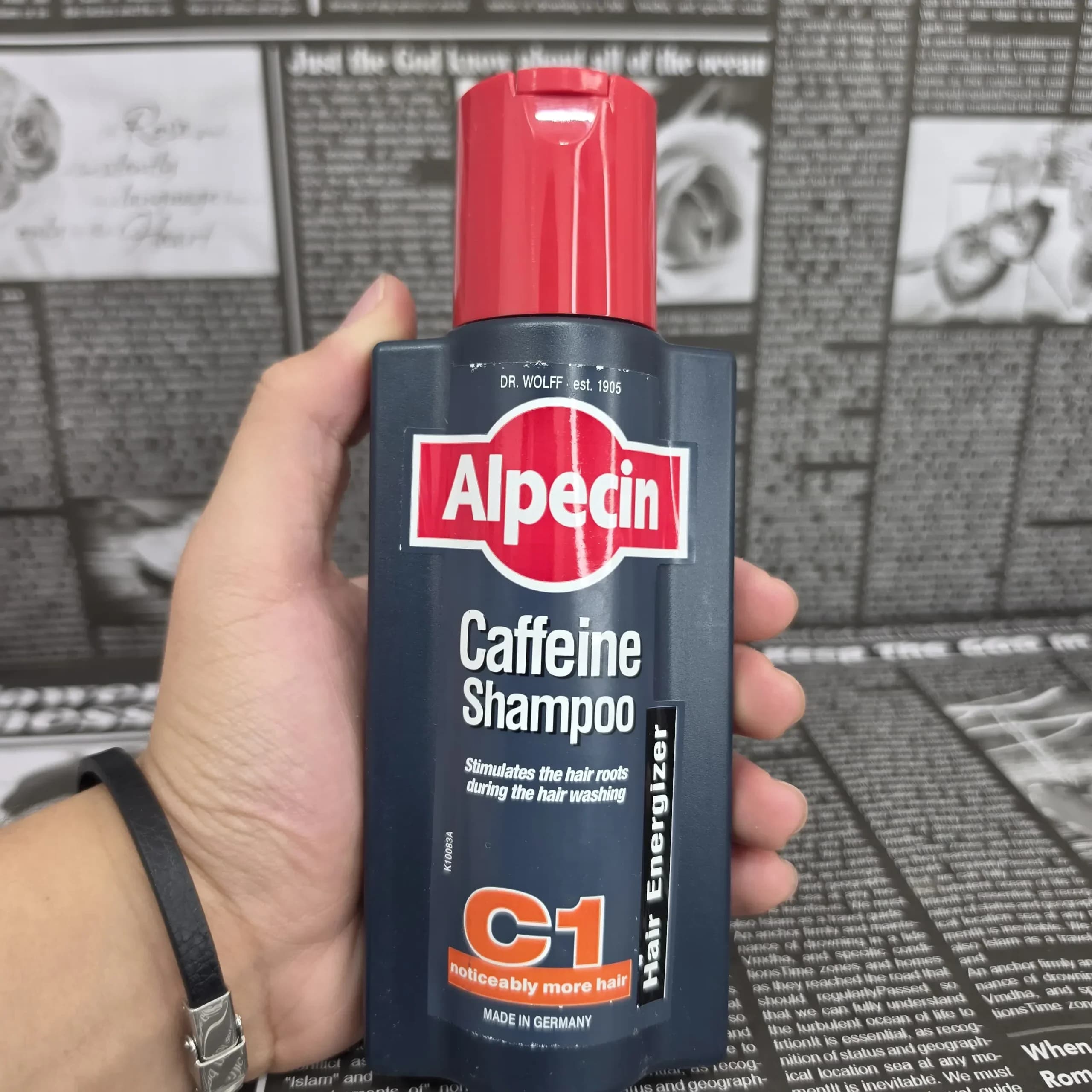 شامپو ضد ریزش کافئین آلپسین c1 — تصویر ۵