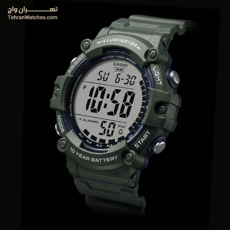 ساعت مچی مردانه کاسیو مدل AE-1500WHX-3AVDF — تصویر ۱۱
