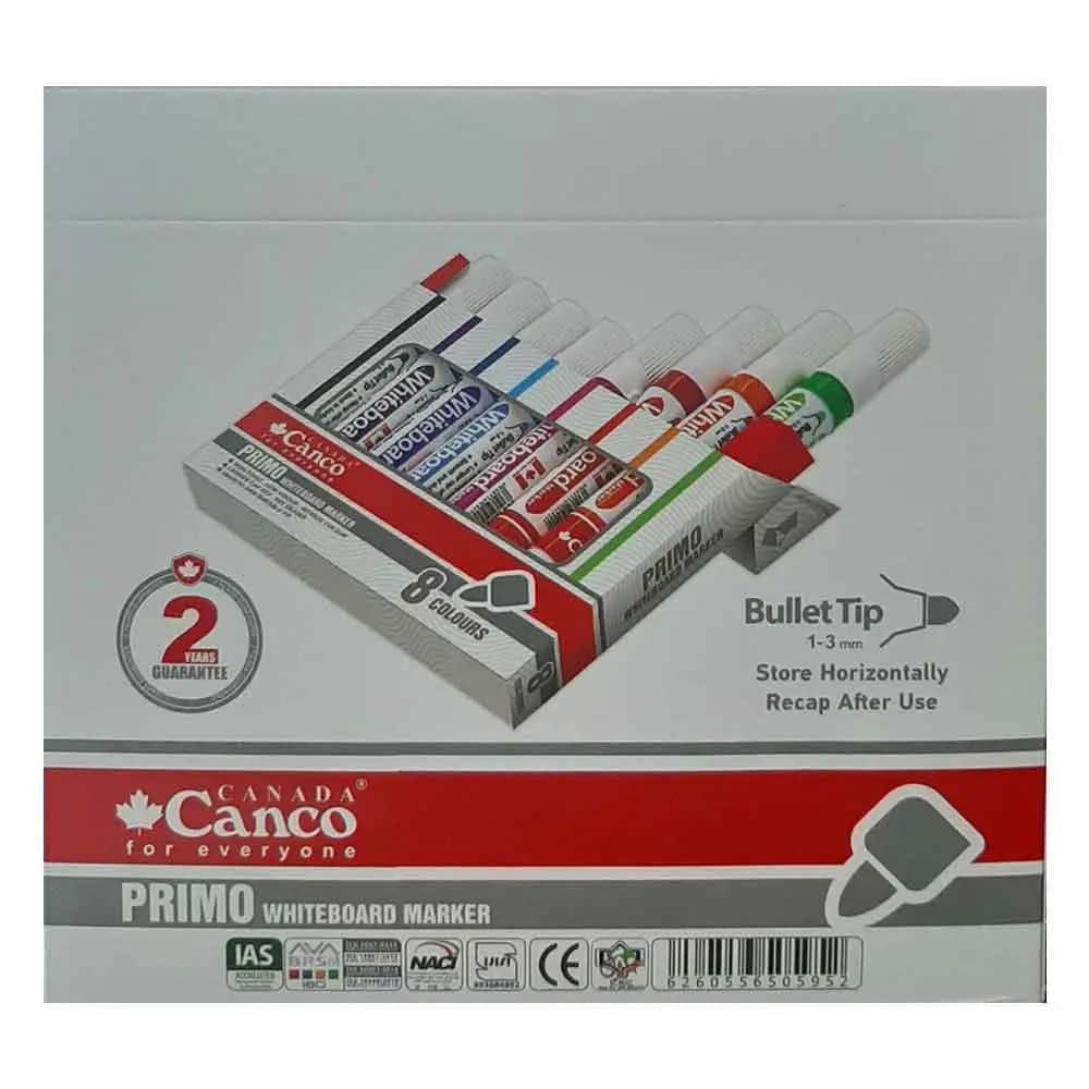 ماژیک وایت برد 8 رنگ کنکو مدل Canco Primo — تصویر ۴