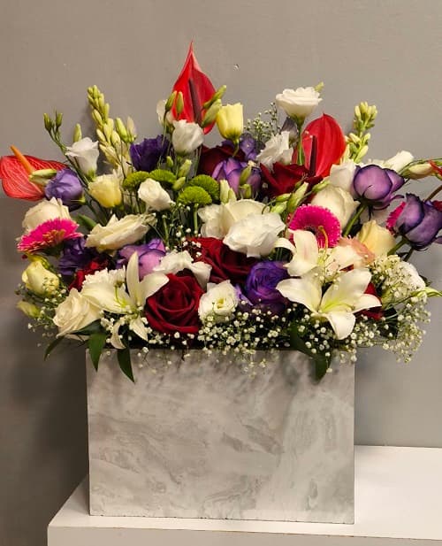 باکس تبریک طرح سنگ کد 601 — تصویر ۳