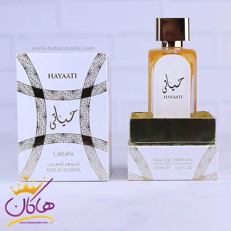 عطر لطافه حیاتی الجوهر الذهبی گلد الکسیر یونیسکس 100 میل — تصویر ۲