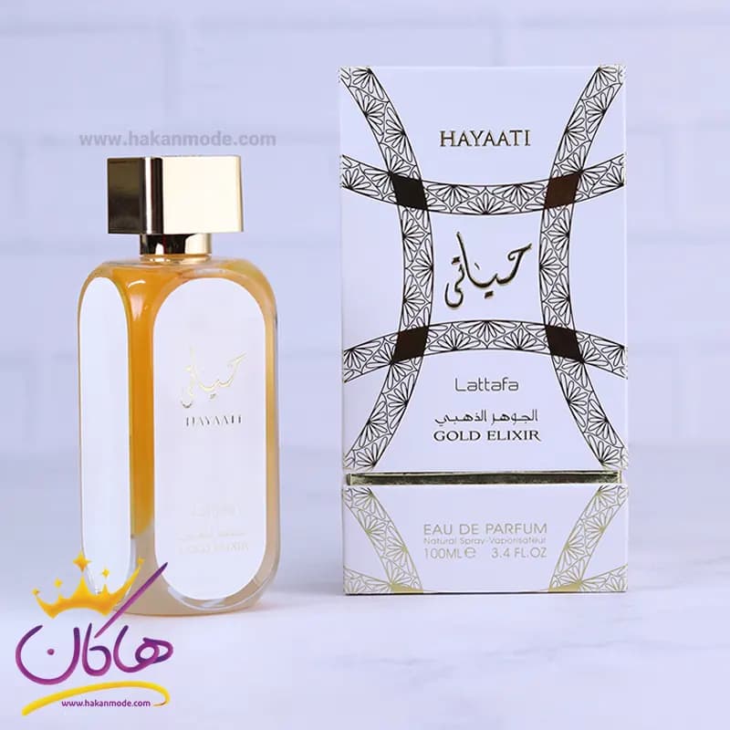 عطر لطافه حیاتی الجوهر الذهبی گلد الکسیر یونیسکس 100 میل — تصویر ۴