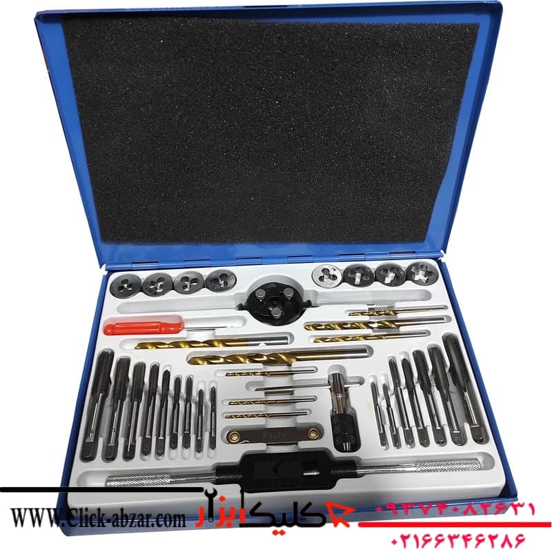 مته و حدیده قلاویز کریپتون مدل YP-37PCS مجموعه 37 عددی