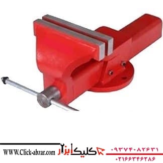 گیره رو میزی فک فولادی مدل m-160 نظام — تصویر ۲