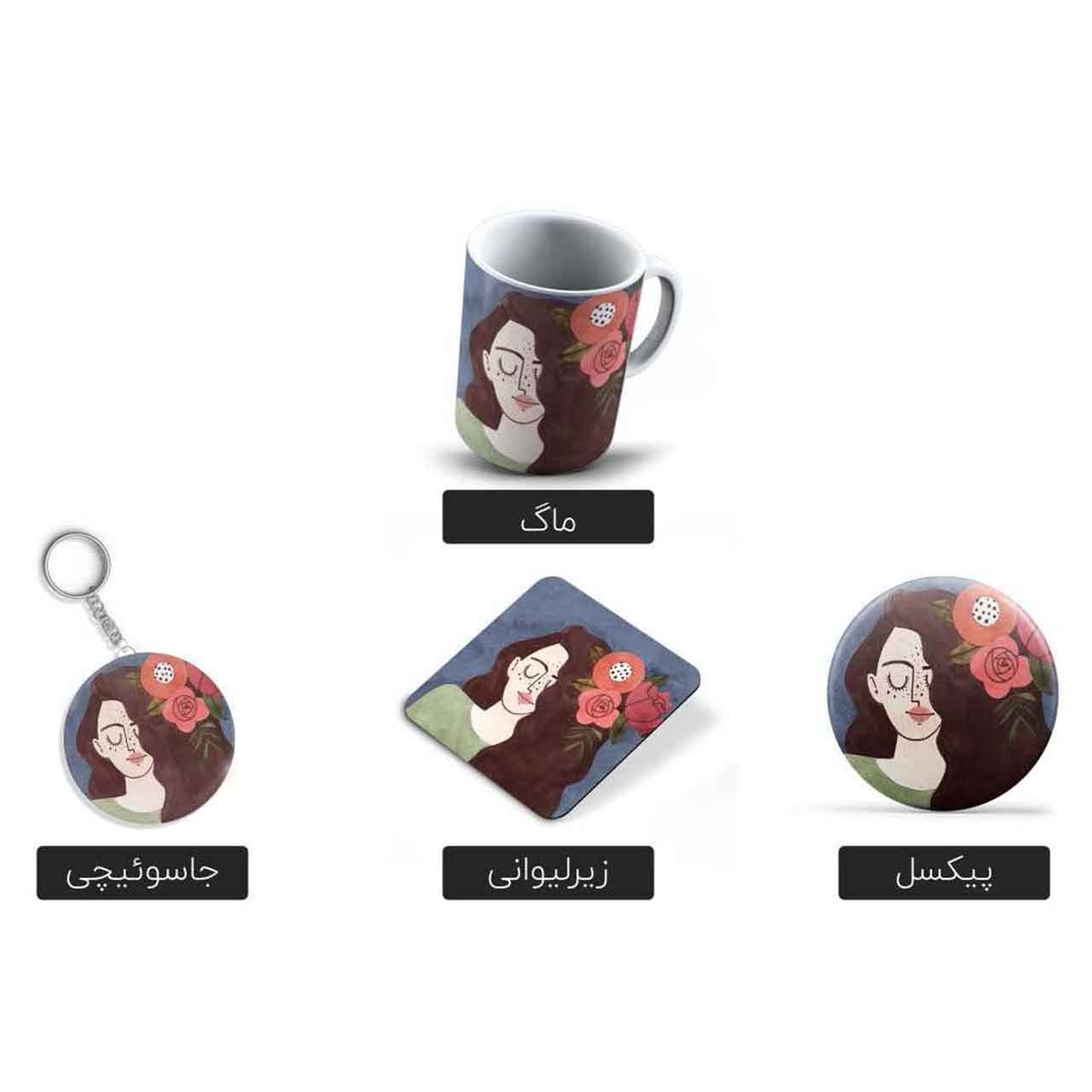 ست اکسسوری نماد ماه شهریور
