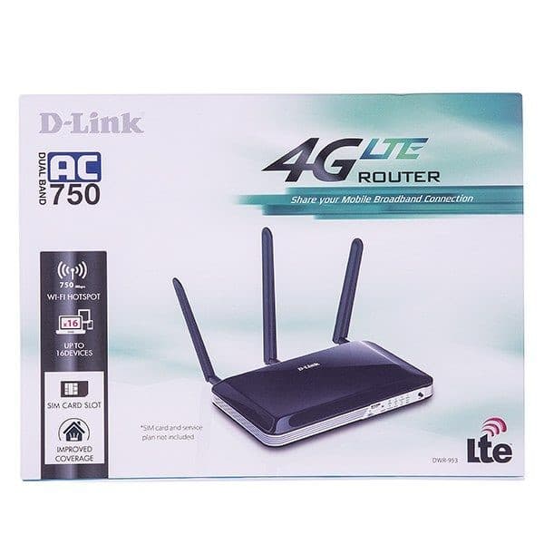 مودم روتر سیم کارتی بی سیم دی-لینک مدل DLink DWR-953 4G-LTE — تصویر ۹