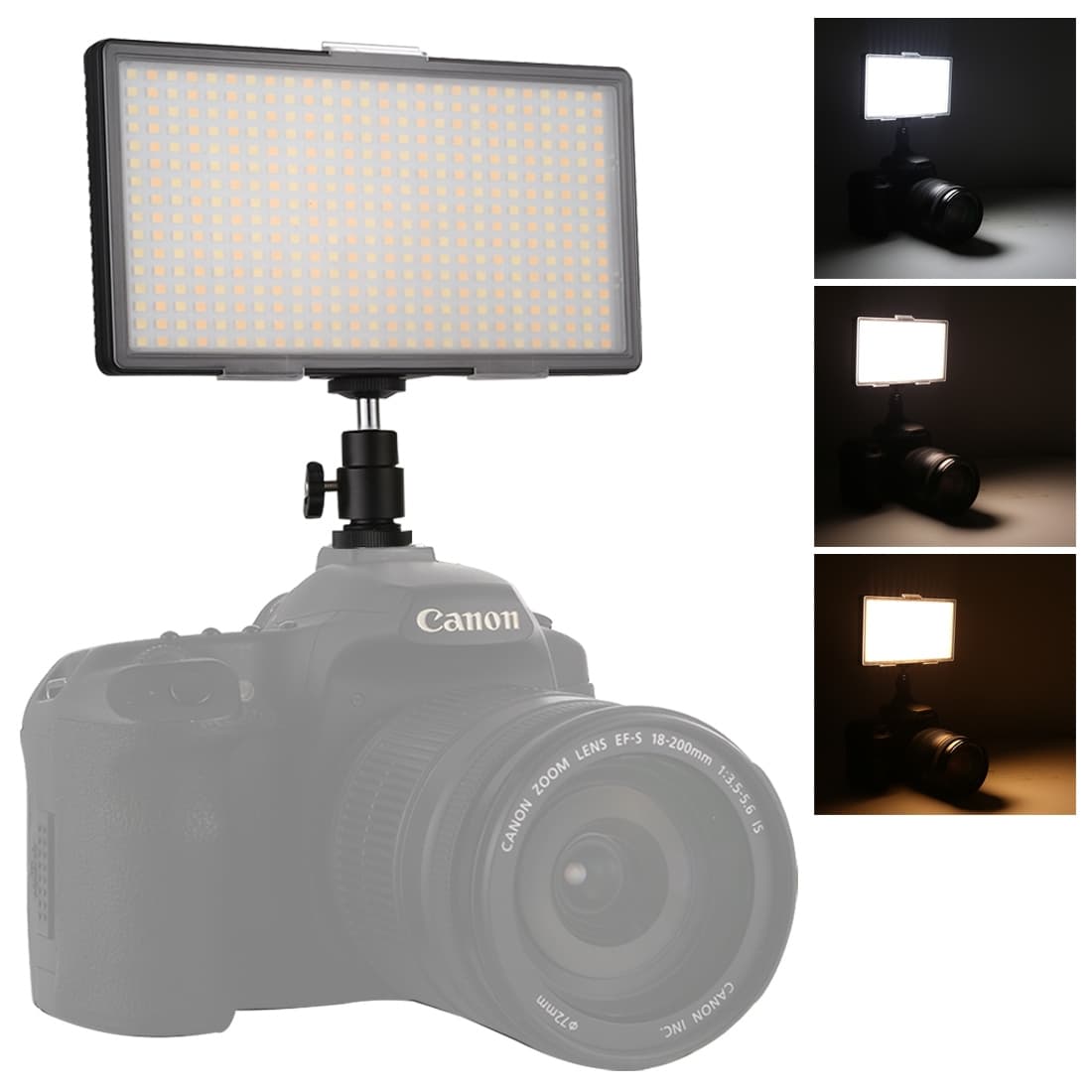 نور ثابت اس ام دی Video LED Light 416 قطعه — تصویر ۵