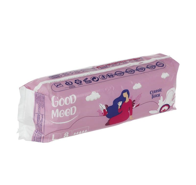 نوار بهداشتی گود مود مدل classic thick بسته 8 عددی — تصویر ۵