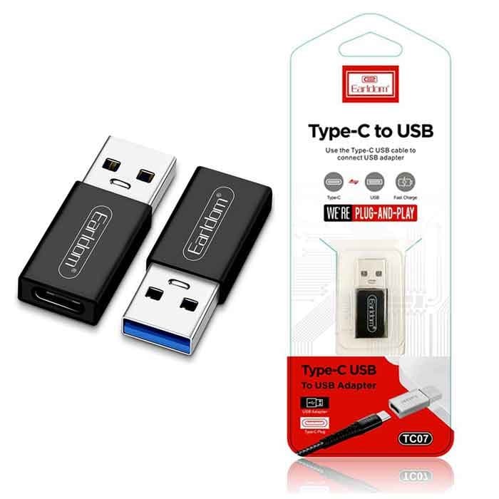 مبدل OTG به USB-C ارلدام مدل ET-TC07 — تصویر ۳