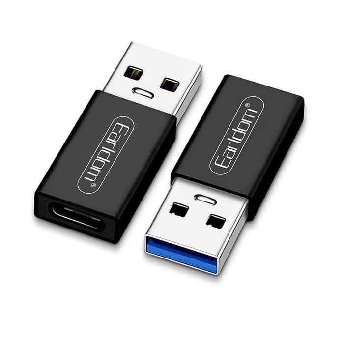 مبدل OTG به USB-C ارلدام مدل ET-TC07 — تصویر ۵