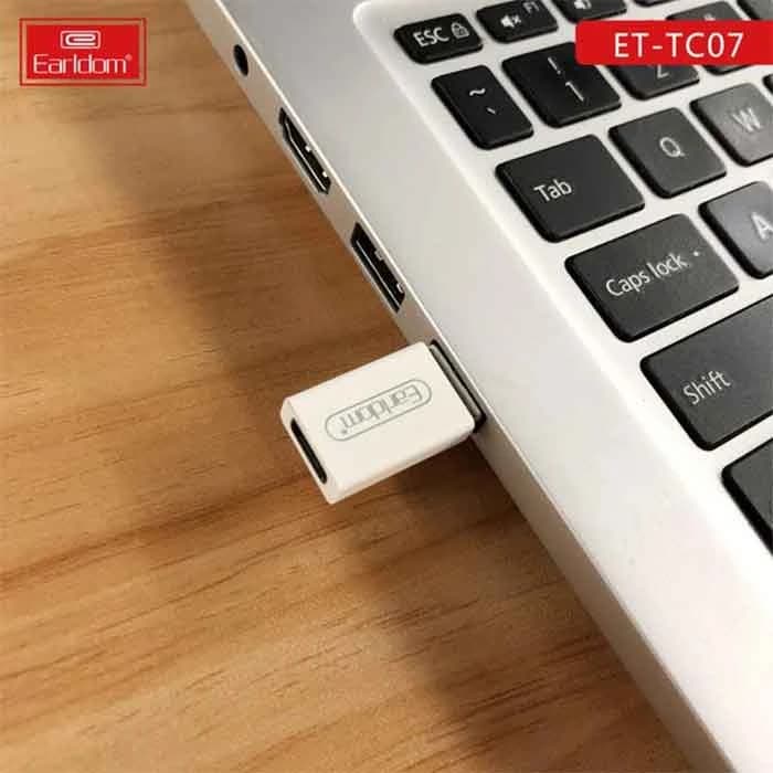 مبدل OTG به USB-C ارلدام مدل ET-TC07 — تصویر ۹