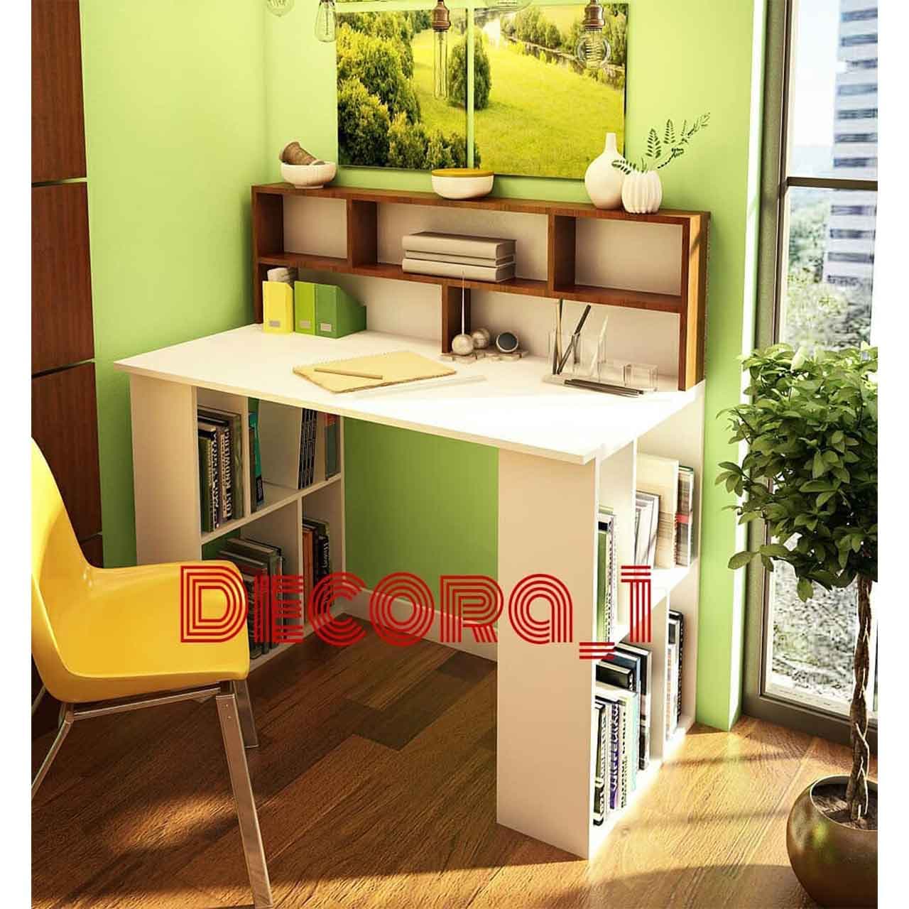 میز تحریر 03 مدل M181 طاقچه دوبله بدون کشو — تصویر ۳