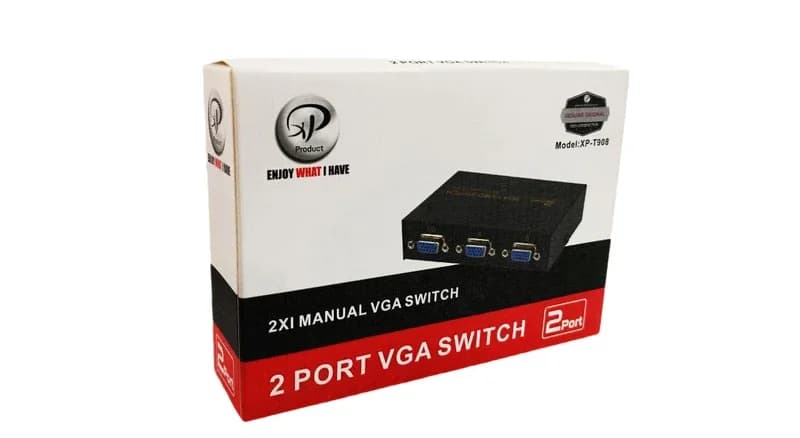 سوییچ دو پورت VGA ایکس پی پروداکت مدل T908E — تصویر ۱۰