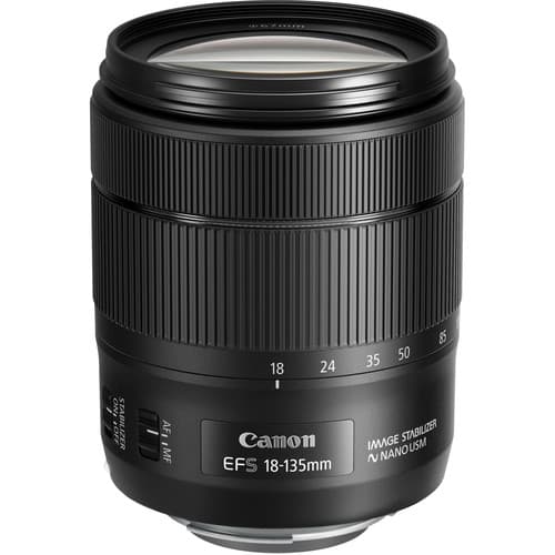 لنز Canon EF-S 18-135mm f/3.5-5.6 IS USM No Box