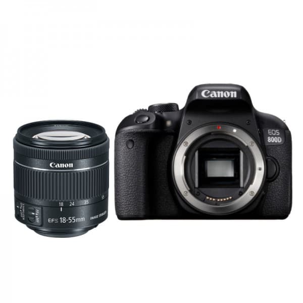 دوربین عکاسی کانن مدل Canon 800d + 18-55 IS STM