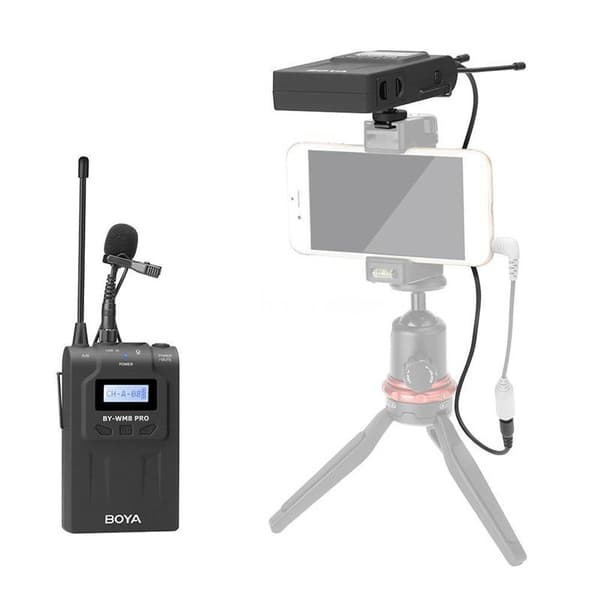 میکروفن بیسیم بویا BY-WM8 Pro-K1 — تصویر ۸