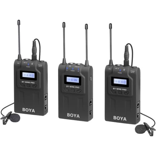 میکروفن وایرلس بویا BOYA BY-WM8 Pro-K2
