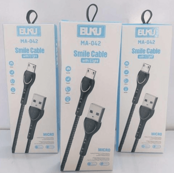 کابل تبدیل USB به microUSB مدل ma-042 طول 1 متر — تصویر ۳