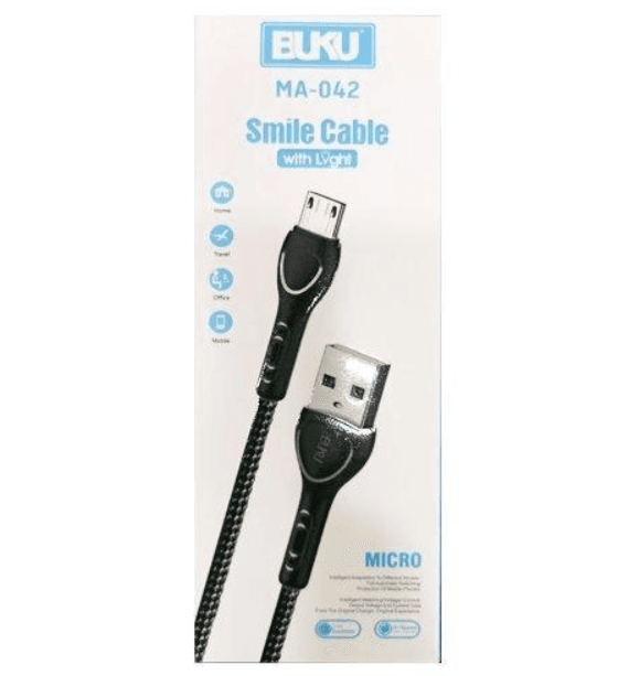 کابل تبدیل USB به microUSB مدل ma-042 طول 1 متر — تصویر ۴