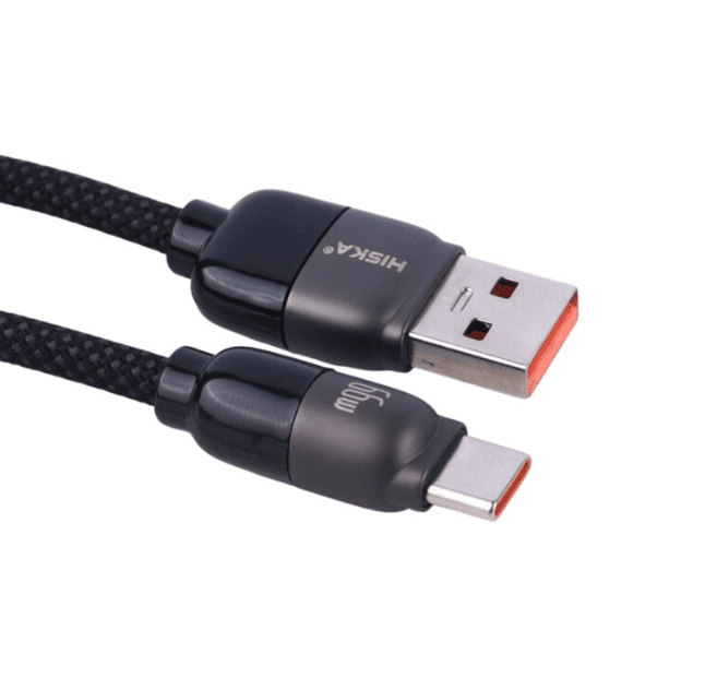کابل تبدیل USB به USB-C هیسکا مدل LX-901AC طول 1 متر — تصویر ۴