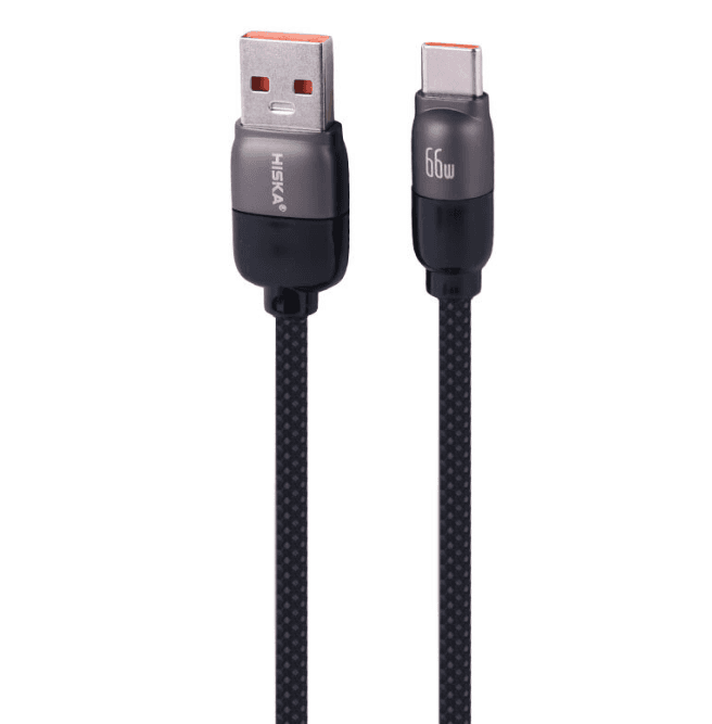 کابل تبدیل USB به USB-C هیسکا مدل LX-901AC طول 1 متر